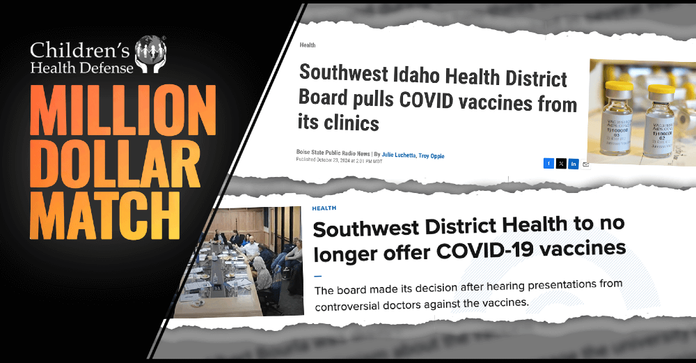 Million Dollar Match Idaho Health District Pulls COVID Vacci