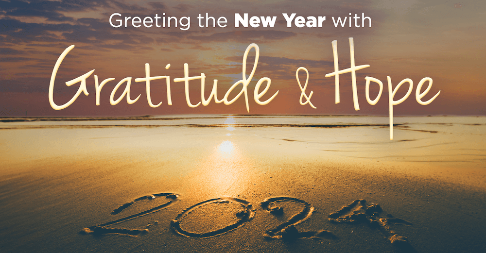 Greeting 2024 with Gratitude and Hope