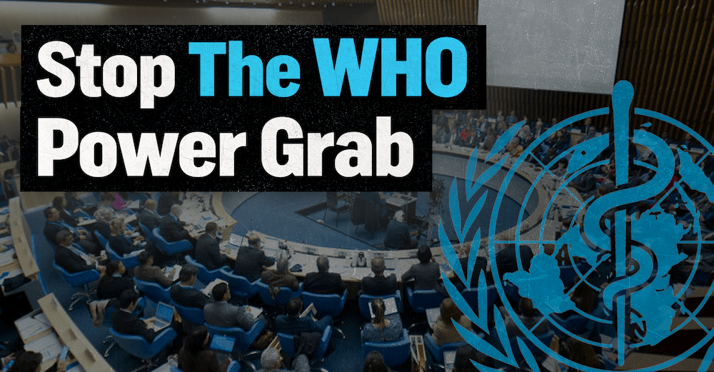 Stop the WHO Power Grab