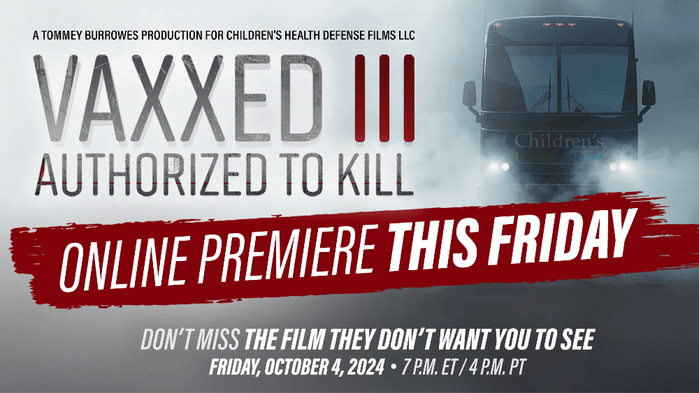 Vaxxed III Online Premiere This Friday