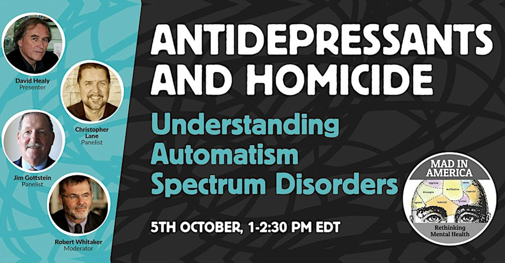 antidepressant automatism spectrum disorders