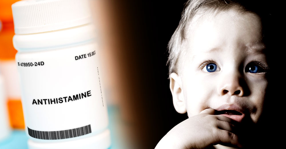 antihistamines drugs child seizures