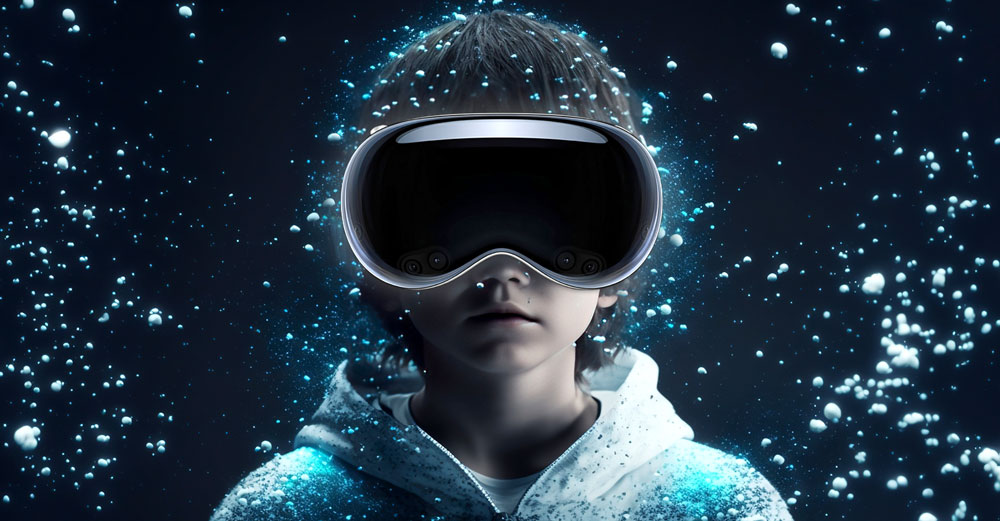 apple vision pro mixed reality kids