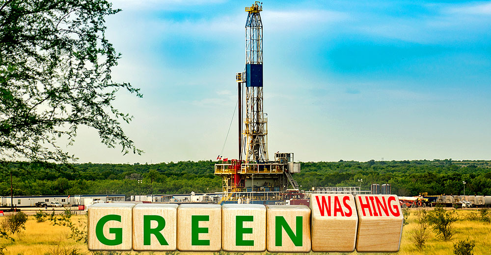 Big Oil Fracking Greenwashing