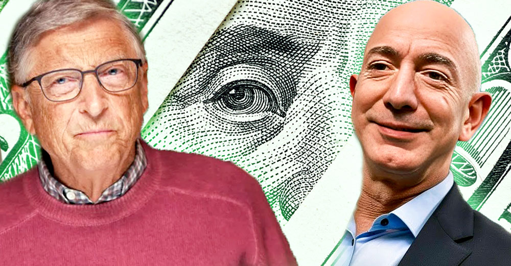 bill gates wealthy jeff bezos