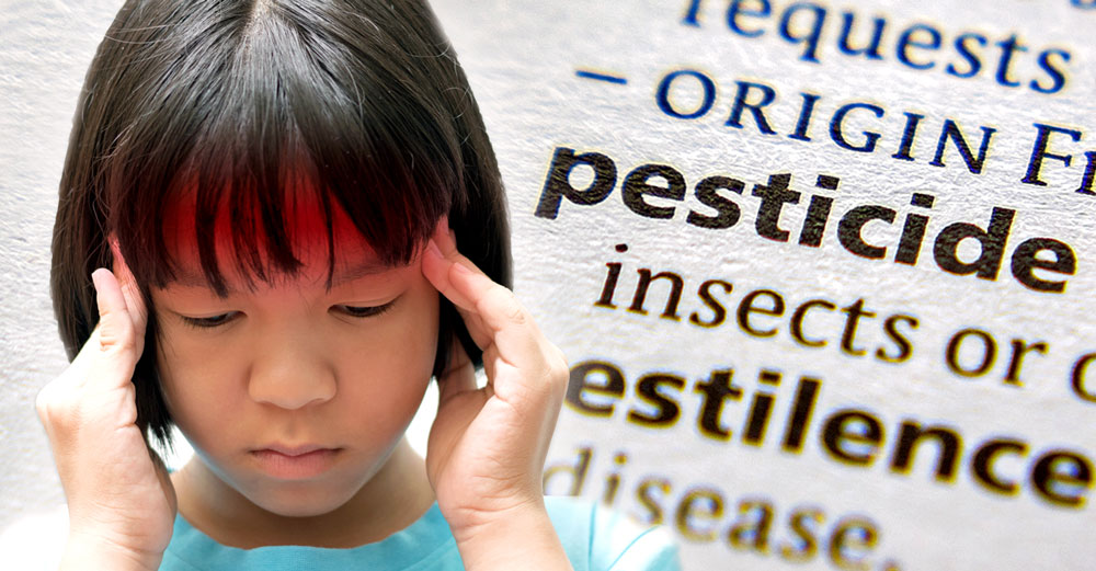 brain tumor children pesticides