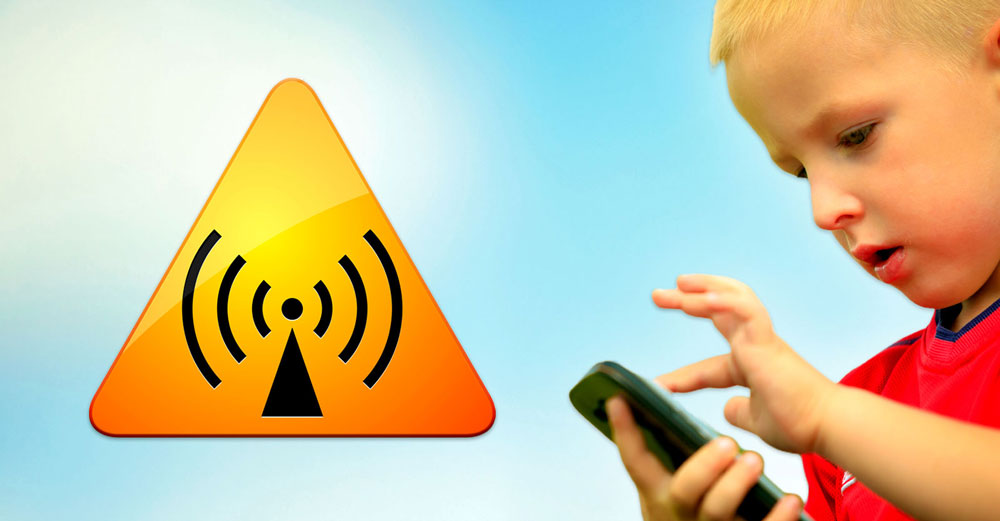 children wireless cellphone radiation