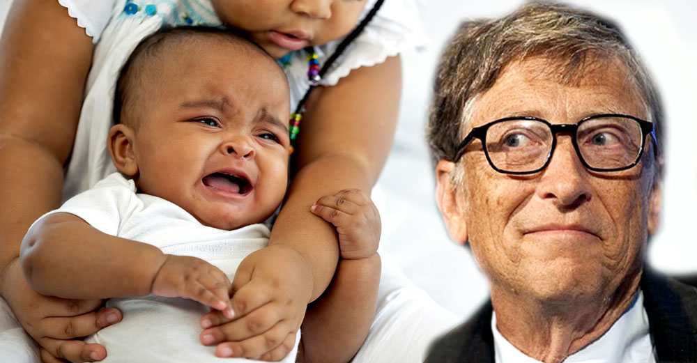 clinical trial vaccine patch infant bill gates