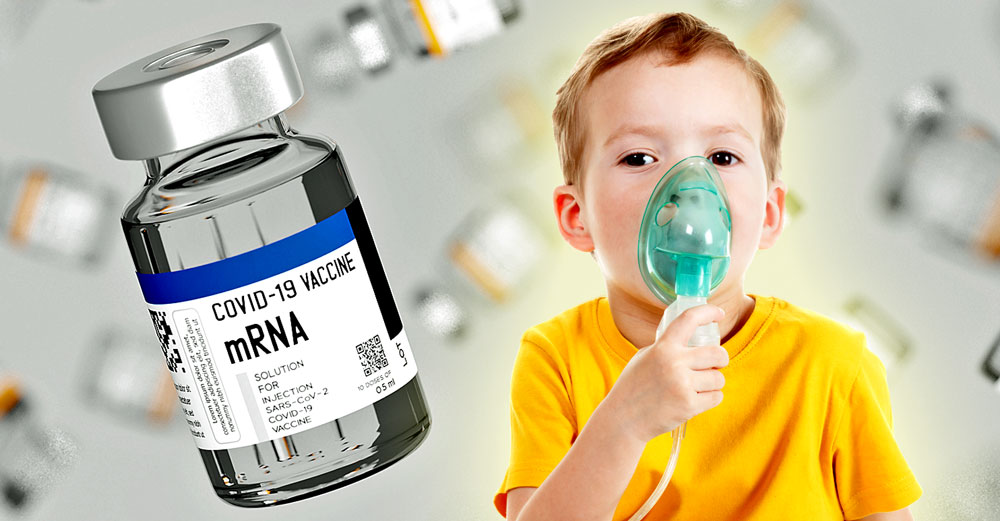 covid mrna shots kids asthma