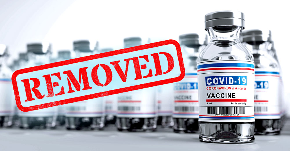 covid vaccines removed idaho