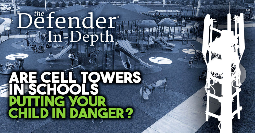 defender podcast cell towers schools