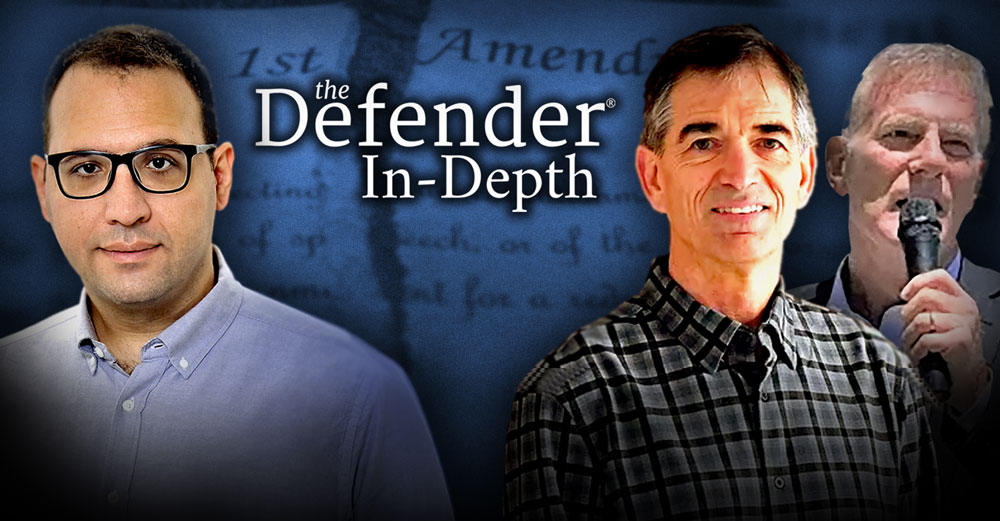 defender podcast stockton first amendment