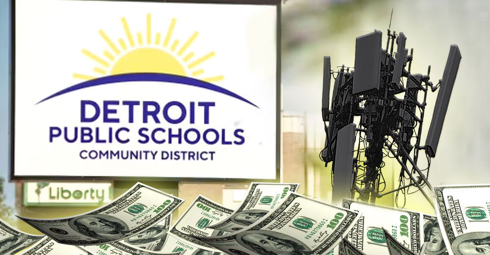 detroit schools cell tower parents