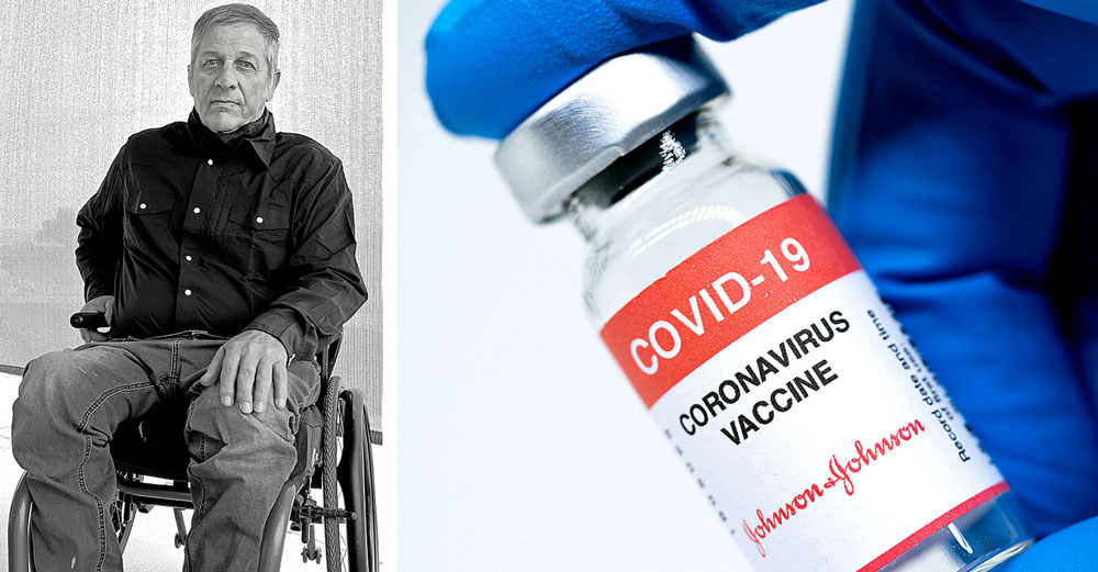 doug cameron paralyzed covid vaccine