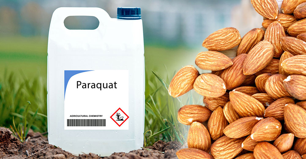 epa paraquat food crop almond