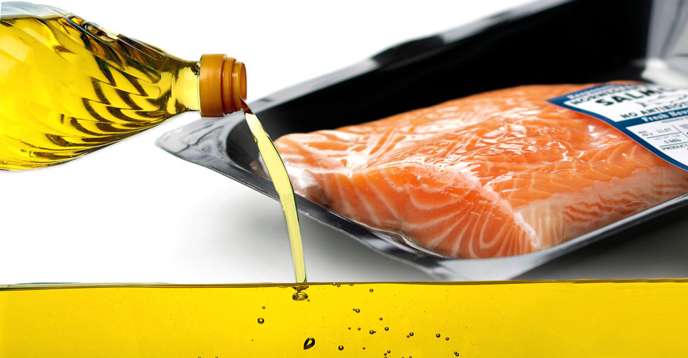 farm salmon gmo canola oil