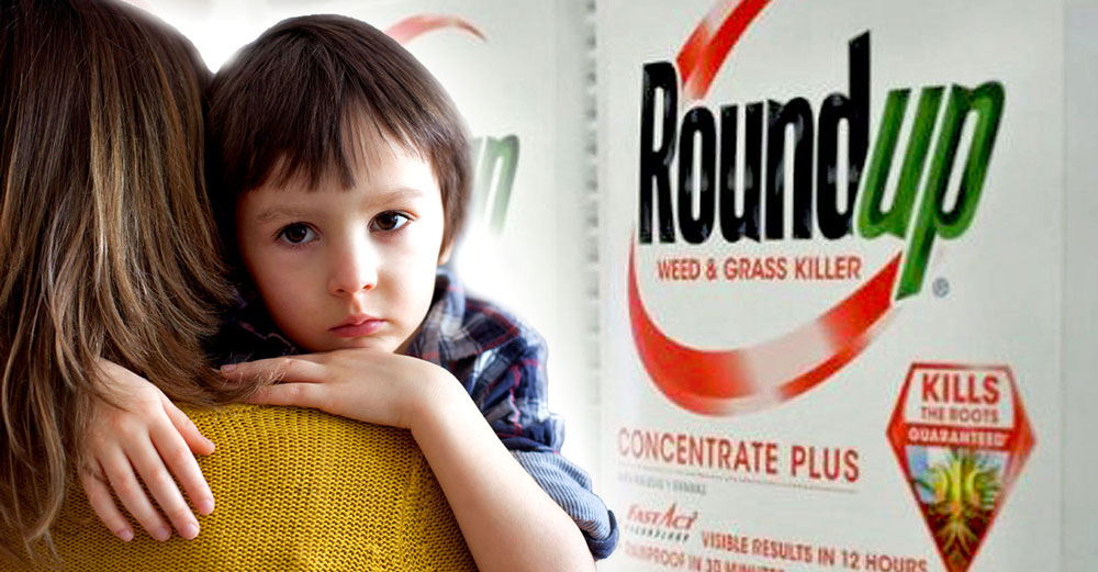 glyphosate kids anxiety gut bacteria