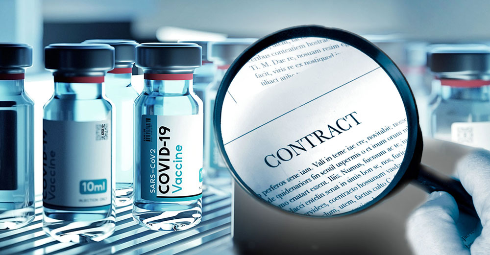 government covid vaccine contracts