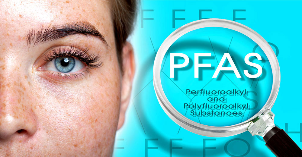 human skin toxic pfas chemicals