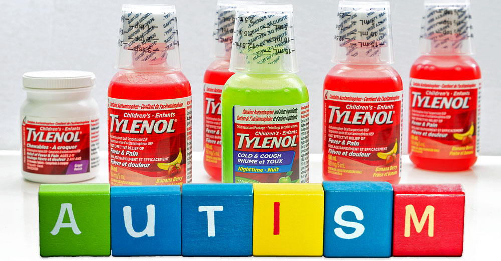 kids acetaminophen tylenol autism