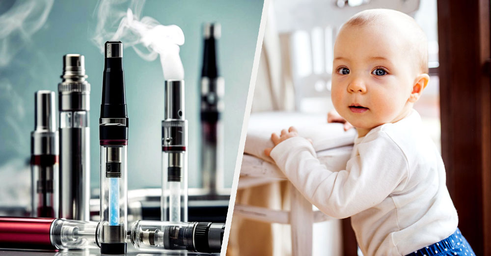 liquid nicotine e-cigarettes child