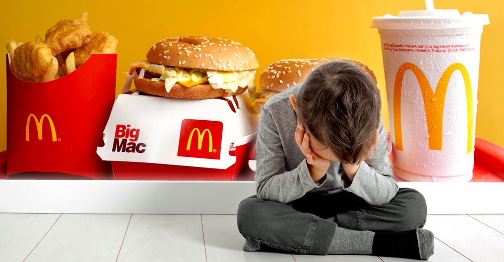 mcdonalds fast food child mental illness