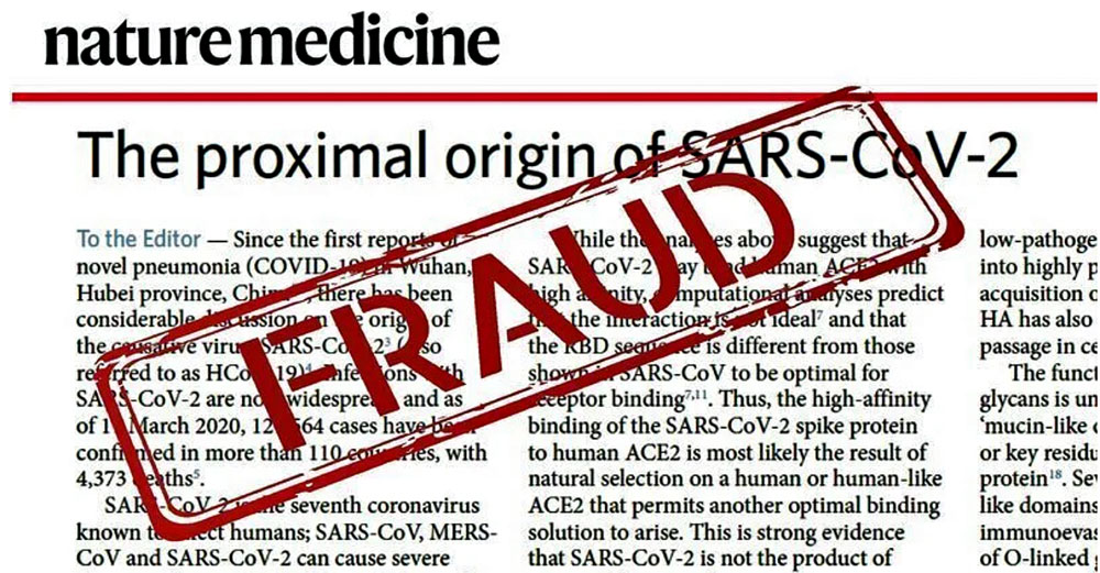 nature medicine covid origins fraud