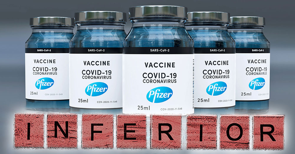 pfizer vaccine inferior clinical trial