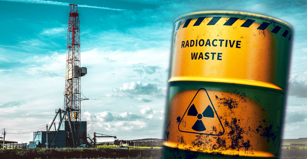 radioactive waste oil gas industry