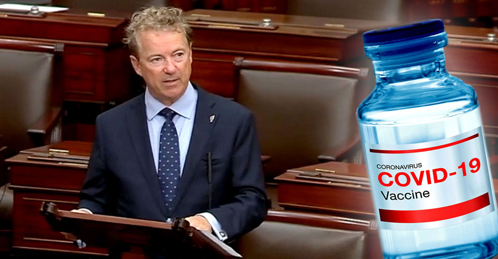 rand paul covid vaccine senate