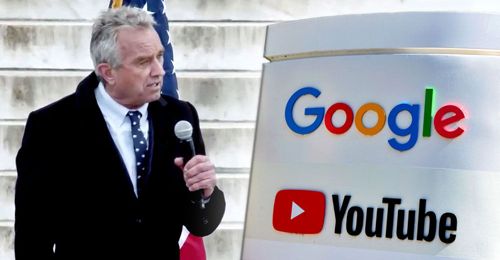 rfk jr censor lawsuit google youtube