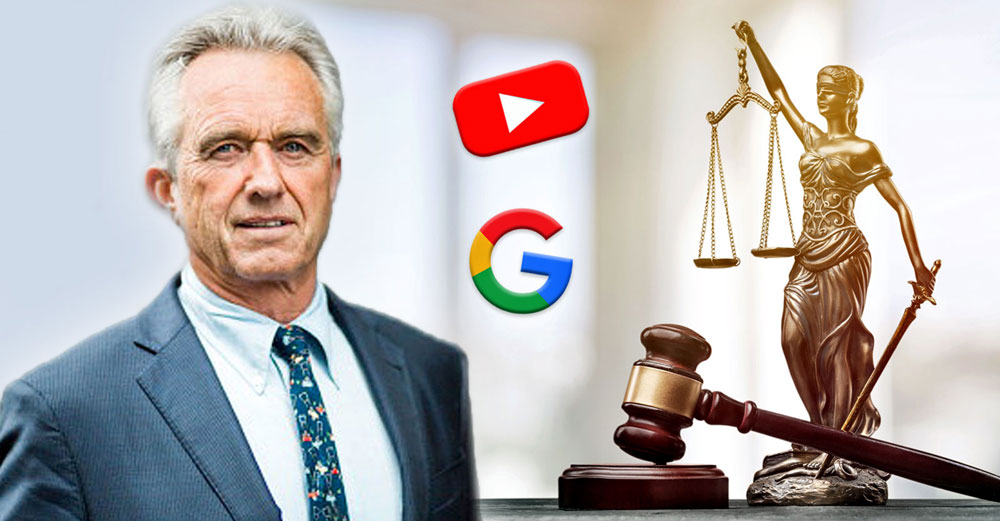 rfk jr restraining order youtube google