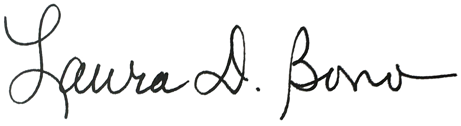 Laura Bono's signature