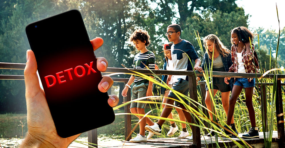 teens smartphones detox