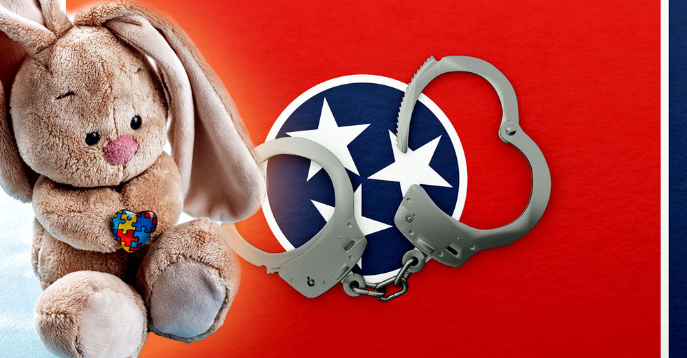 tennessee law autism bunny arrest