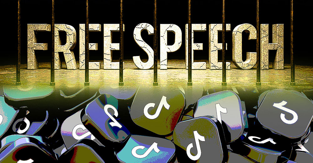 tiktok free speech liable