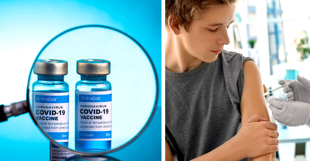 two covid vaccines risk heart teens