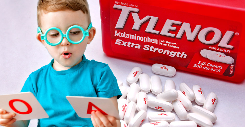 tylenol pregnancy speech kids