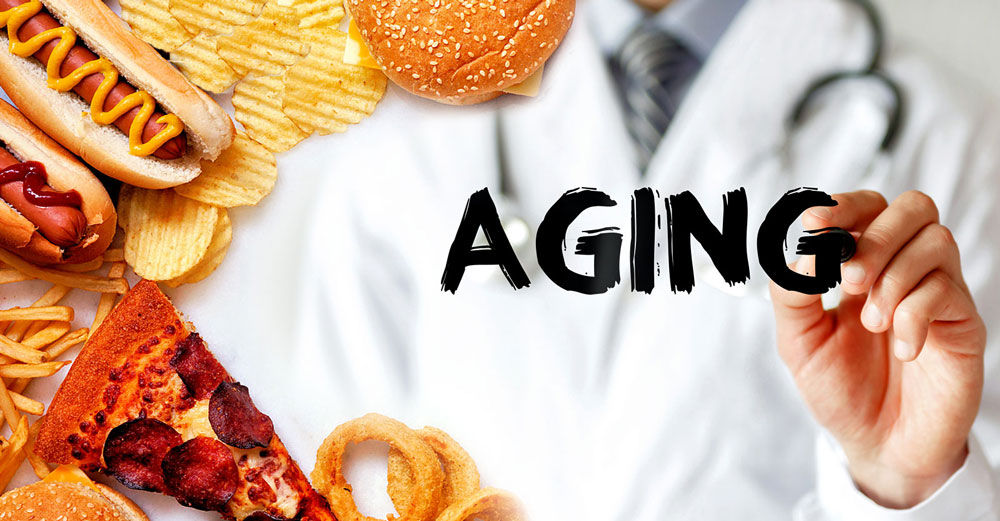 ultra processed food speed aging