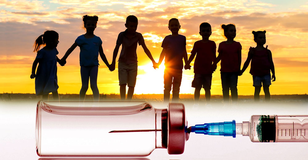 unvaccinated kids healthier vaccine