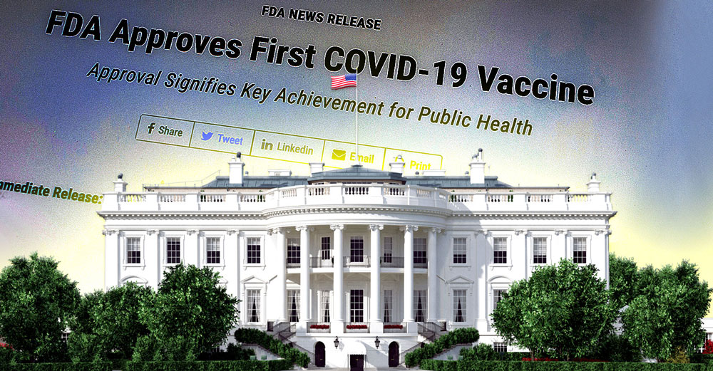 white house fda vaccine approval