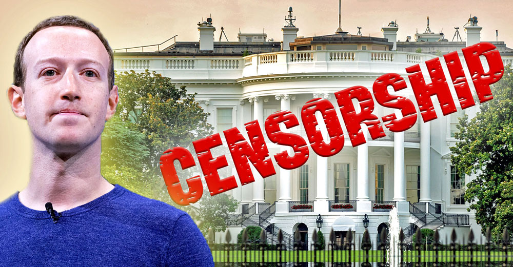 zuckerberg white house covid censor